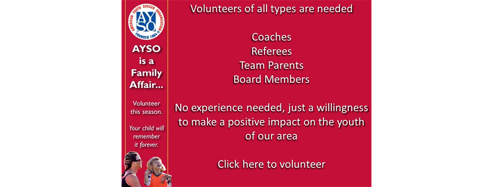 Volunteers Needed!