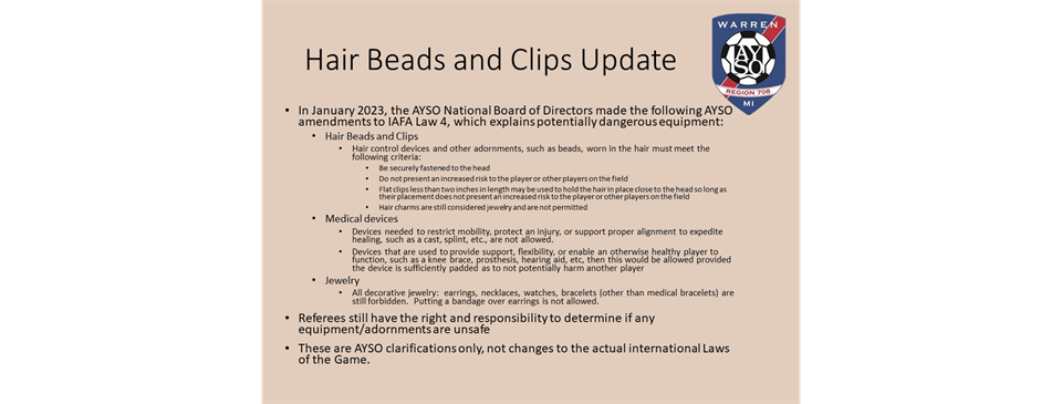 Update on hair clips and beads