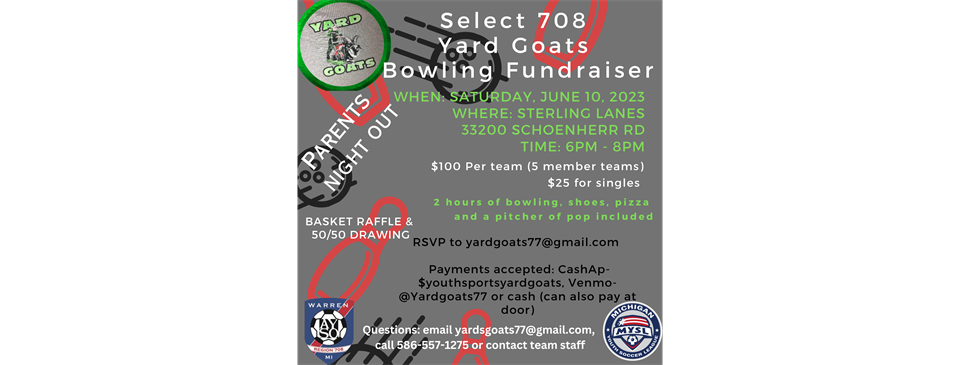 Fundraiser for Yard Goats
